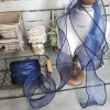 ruban de dentelle en organza pour nœud, fournitures de bricolage, 5.5cm de large, tissu à coudre ondulé, emballage cadeau de cuisson, garniture décorative pour sac à main