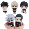 figurine de dessin animé jujutsu kaisen, 10cm, version q, satoru toji/okkotsu gojo/geto suguru, figurine d'action fushiguro yuta