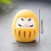 poupée daruma en céramique japonaise, artisanat porte bonheur, ornement de fortune, paysage, décoration de maison, accessoires miniatures, cadeaux