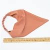 femmes polyvalent bandanas filles mignon solide macaron couleur triangle foulard dame été automne cheveux écharpe cheveux accessoires turban