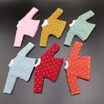 Obitsu 11 vêtements costume hauts chemise à bascule coton Dot Blouse Mini chaussettes pour Joint OB11 poupées accessoires enfants jouets