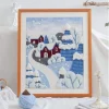 kit d'aiguilles de poinçonnage pour broderie, peinture décorative, ensemble de matériaux de bricolage, kit de points de croix d'art artisanal, cadeaux de décoration pour la maison