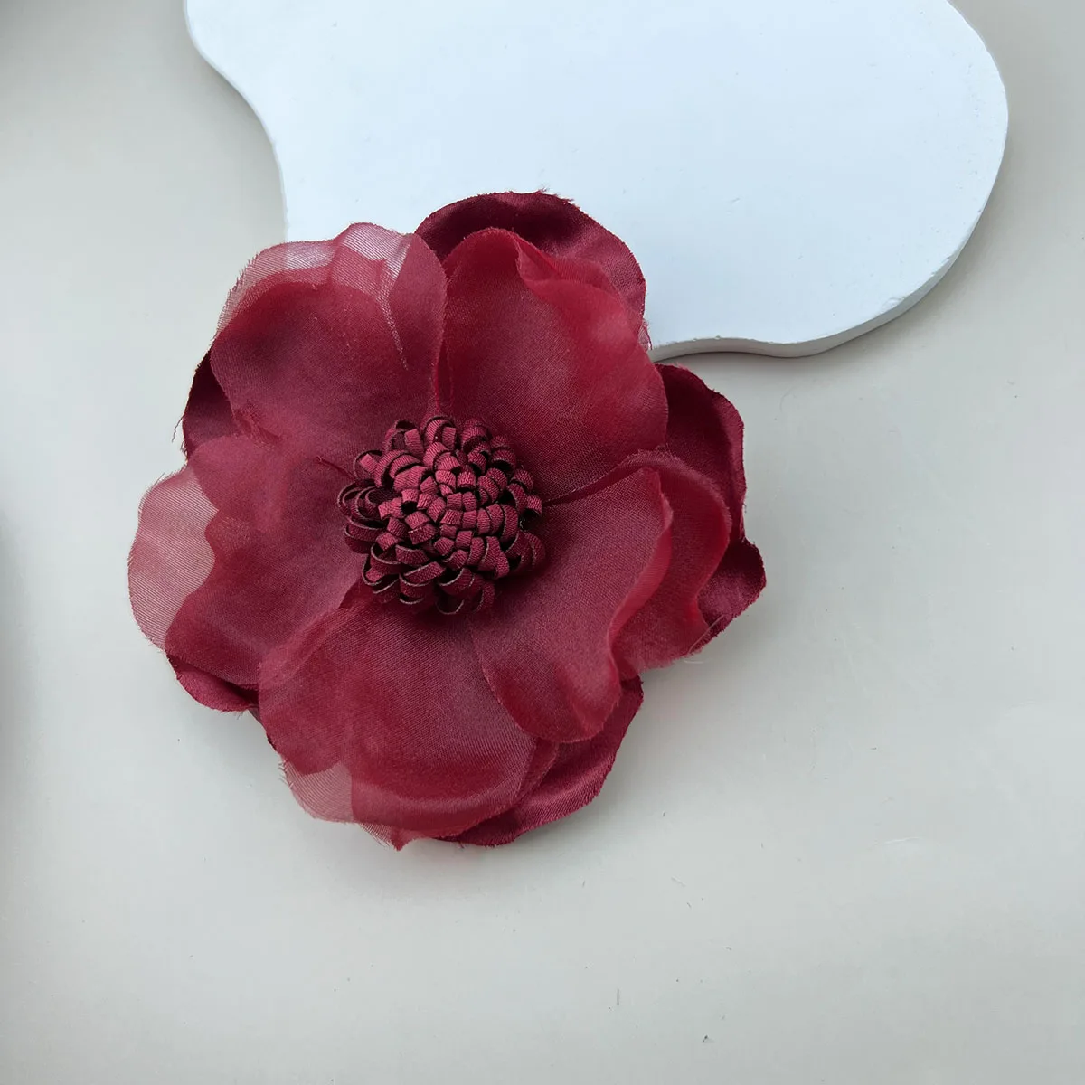 broche en organza et fleurs de rose pour femme, accessoire de ix, 1 pièce broche en organza et fleurs de rose pour femme, accessoire de ix, 1 pièce