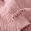nouveau printemps et automne japonais kimono robe couple coton crêpe peignoir hommes et femmes kimono robe robes pour femmes vêtements de nuit