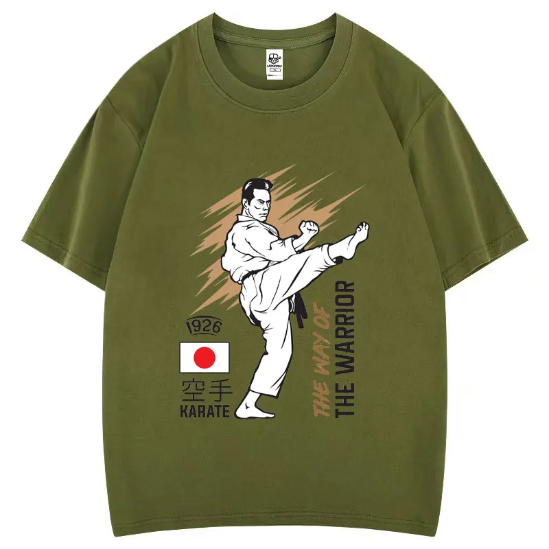 classique japonais karaté art martial coton t shirt unique sports de plein air confortable respirant impression hauts harajuku chemise décontractée classique japonais karaté art martial coton t shirt unique sports de plein air confortable respirant impression hauts harajuku chemise décontractée