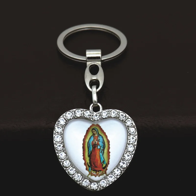 porte clés de voiture en biscuits pour hommes et femmes, porte clés saint notre dame, coeur jésus, bijoux catholiques, cadeau de prière du christianisme porte clés de voiture en biscuits pour hommes et femmes, porte clés saint notre dame, coeur jésus, bijoux catholiques, cadeau de prière du christianisme