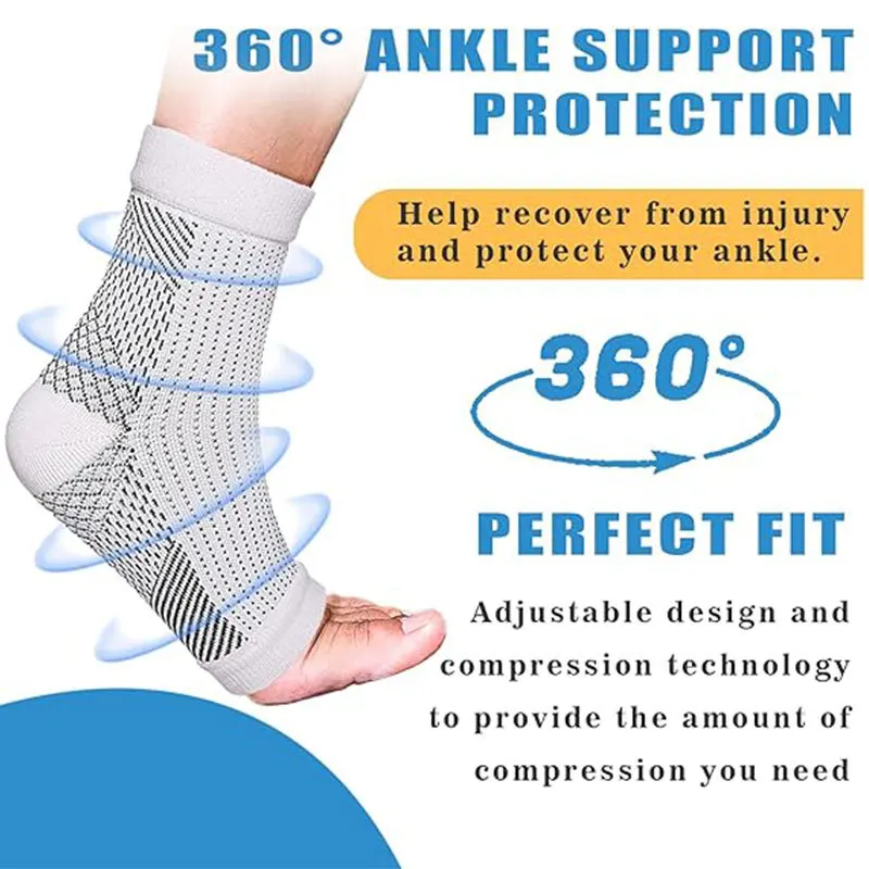 5 paires de chaussettes à pression de cheville pour le sport, la course, le fitness, l'absorption de la sueur, la respirabilité, la protection des orteils et des pieds exposés 5 paires de chaussettes à pression de cheville pour le sport, la course, le fitness, l'absorption de la sueur, la respirabilité, la protection des orteils et des pieds exposés