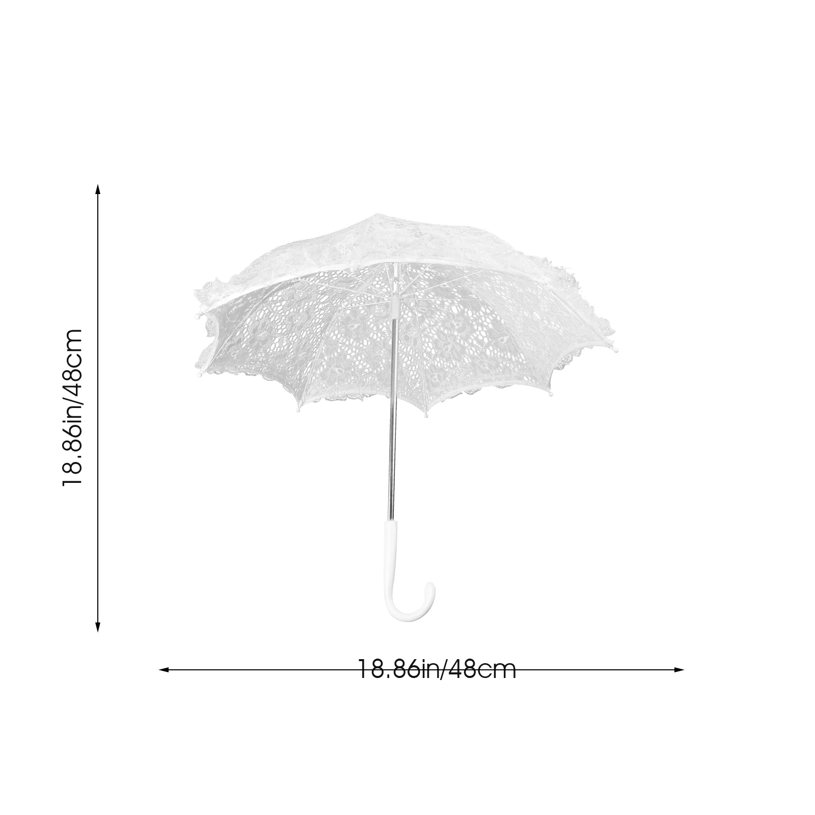 parapluie gothique blanc brodé en dentelle pour enfant, accessoire de photographie, décoration de mariage, cadeau parapluie gothique blanc brodé en dentelle pour enfant, accessoire de photographie, décoration de mariage, cadeau