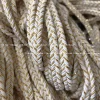 ruban doré, argent, noir, blanc, rouge, gris de 6 mm avec tresses en relief, corde fine décorative, ruban à chevrons, accessoires pour la maison, sangle