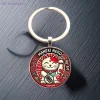 {summer2} porte clés chat serendipity japonais : 1/3/5 pièces maneki neko en alliage de zinc pour clés de voiture, décoration de sac, cadeau.