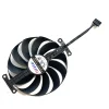95mm 6pin t129215su cf1010u12d fdc10u12s9 c gtx1650 gpu ventilateur pour asus phoenix gtx 1650 oc foulant carte ventilateur de refroidissement
