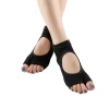 chaussettes de yoga à deux orteils pour femmes, chaussettes de sport antidérapantes en coton, pilates, ballet à séchage rapide