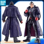 Bandai Original véritable Gundam SHFiguarts TEKKEN 8 KAZUYA MISHIMA Anime figurines jouets enfants cadeau modèle ornements