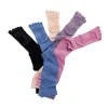 chaussettes au dessus du genou à cinq doigts de haute qualité, semelles sous le genou, chaussettes tabi fines en silicone, chaussettes antidérapantes pour pilates