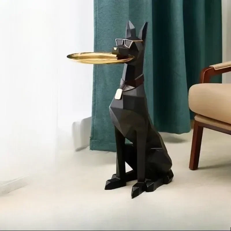 décoration nordique en résine de haute qualité pour chien et homme, décoration de maison de garde de grande valeur pour chien, ornement de sol décoration nordique en résine de haute qualité pour chien et homme, décoration de maison de garde de grande valeur pour chien, ornement de sol