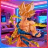 anime chaud dragon ball son wukong super saiyan poupée wukong dbz action poupée modèle bureau décoration ornement cadeau collection poupée