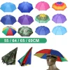 Chapeau de parapluie pliable pour l’extérieur, anti-pluie, anti-soleil, vêtements de sauna, bonnet solaire, pêche, golf, cyclisme, randonnée, camping, ombrage Chapeau de parapluie pliable pour l’extérieur, anti-pluie, anti-soleil, vêtements de sauna, bonnet solaire, pêche, golf, cyclisme, randonnée, camping, ombrage