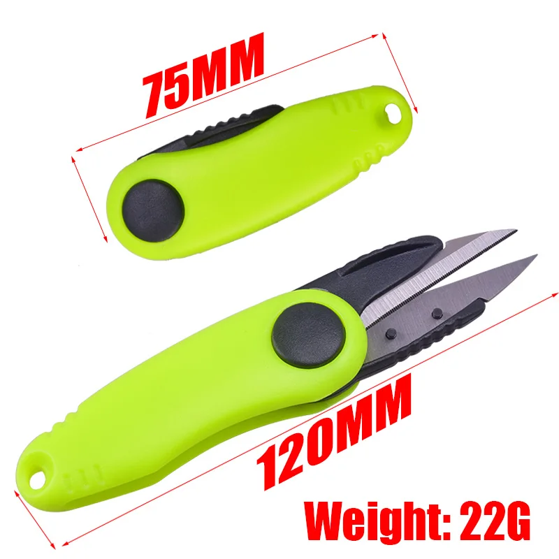 kit d'outils de pêche à nœud rapide, ciseaux en acier inoxydable en forme de crevette, utilisation de poisson, accessoires ligne de pêche, tondeuse kit d'outils de pêche à nœud rapide, ciseaux en acier inoxydable en forme de crevette, utilisation de poisson, accessoires ligne de pêche, tondeuse