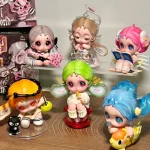 Figurine de collection authentique série Ossia, décoration de bureau, boîte aveugle, jouet cadeau pour amis, article Surprise tendance