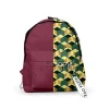 kimetsu no yaiba sac d'école kamado tanjirou sac à dos sac en toile unisexe tomioka giyuu sac de voyage pour ordinateur portable costume cosplay