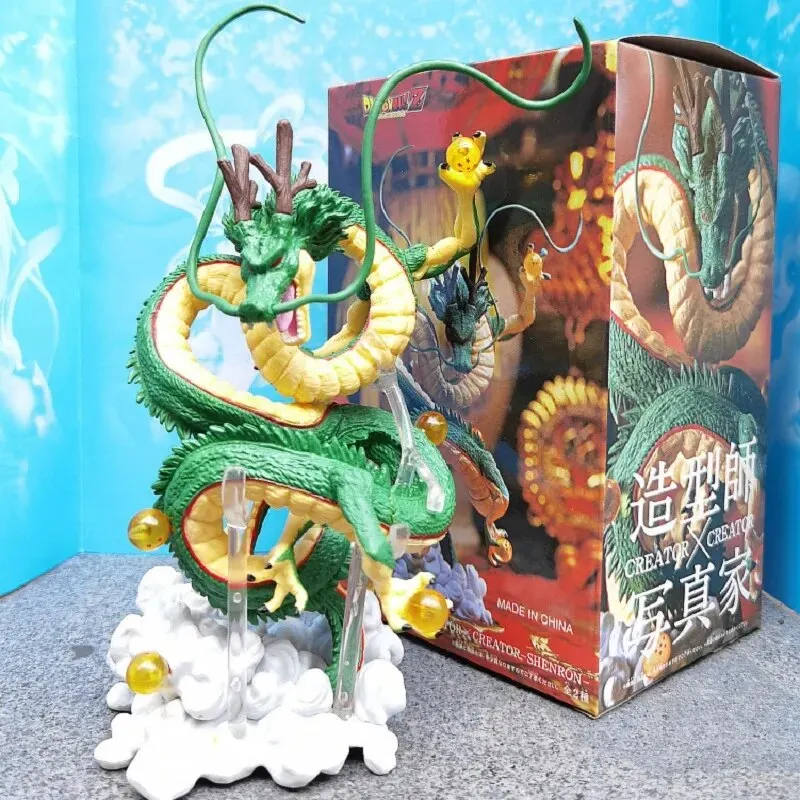 dragon ball créateur vert shenron animation figurine en vinyle modèle jouets dragon ball créateur vert shenron animation figurine en vinyle modèle jouets