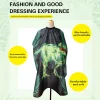cape de coupe de cheveux pour enfants, robe de coiffeur, tablier de barbier, enfants, filles, garçons, couverture en polyester everak