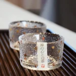 Verre Martelé Or Japonais, Style Ins, Kung Fu, Tasse à Saké à Bordure Dorée, Filles à Thé Principal, Service à Thé, Maison F2 Verre Martelé Or Japonais, Style Ins, Kung Fu, Tasse à Saké à Bordure Dorée, Filles à Thé Principal, Service à Thé, Maison F2