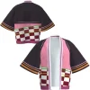 costume de cosplay anime japonais, cape de tueur de démons, cardigan kimono, manteau de plage, vacances, bikini, robe papillon, hauts pour enfants et adultes