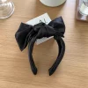 mode doux nœud papillon bandeau satin belle lolita bandeau de cheveux tempérament cheveux accessoires cosplay cheveux cerceau costume décoration