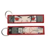 porte clés cool anime brodé prédire tag pour femmes, porte clés de voiture japonaise, accessoires de bijoux à la mode, cadeaux