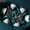 sacs de tasse de thé avec cordon de serrage sac en tissu pliable imprimé de style chinois, sac de voyage scénique théière service à thé organisateur de stockage
