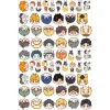 haikyu!! comprimés acryliques, matériaux faits à la main, patchs de bricolage, épingles à cheveux, accessoires pour cheveux, vente en gros, hinata shoyo kageyama