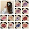 pince à cheveux en tissu fleur orchidée papillon style coréen orchidée fleur épingle à cheveux style bohème femme cheveux accessoires fille pince à cheveux