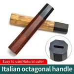 Manche de couteau de cuisine japonaise, poignée octogonale, fournitures artisanales de remplacement, accessoires en bois