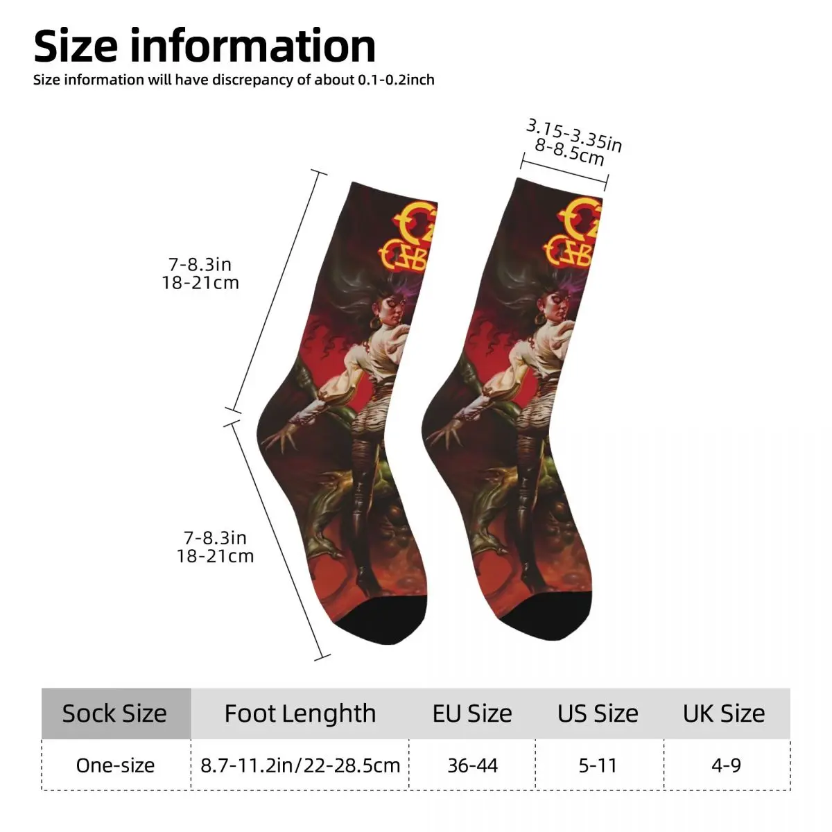 ozzy osununununanime rapmetal singer bas pour hommes, chaussettes chaudes et douces, sports de plein air, antidérapant, mode automne ozzy osununununanime rapmetal singer bas pour hommes, chaussettes chaudes et douces, sports de plein air, antidérapant, mode automne