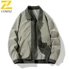 veste japonaise pour hommes, marque de mode, couleur unie, coupe vent, vestes de baseball, vêtements de rue, manteau ample décontracté, printemps et automne