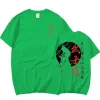 japon samouraï esprit t shirts pour hommes style japonais dos imprimé ample surdimensionné hauts t shirt bushido mâle cadeaux t shirt