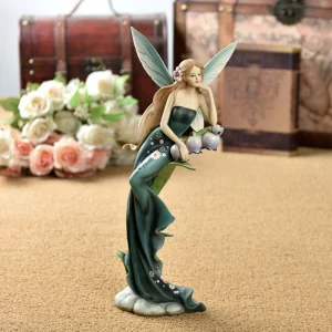Décorations de luxe pour la maison, beaux ornements d’ange de salon, poupée en résine, décorations de chambre élégantes, accessoires décoratifs pour la maison Décorations de luxe pour la maison, beaux ornements d’ange de salon, poupée en résine, décorations de chambre élégantes, accessoires décoratifs pour la maison