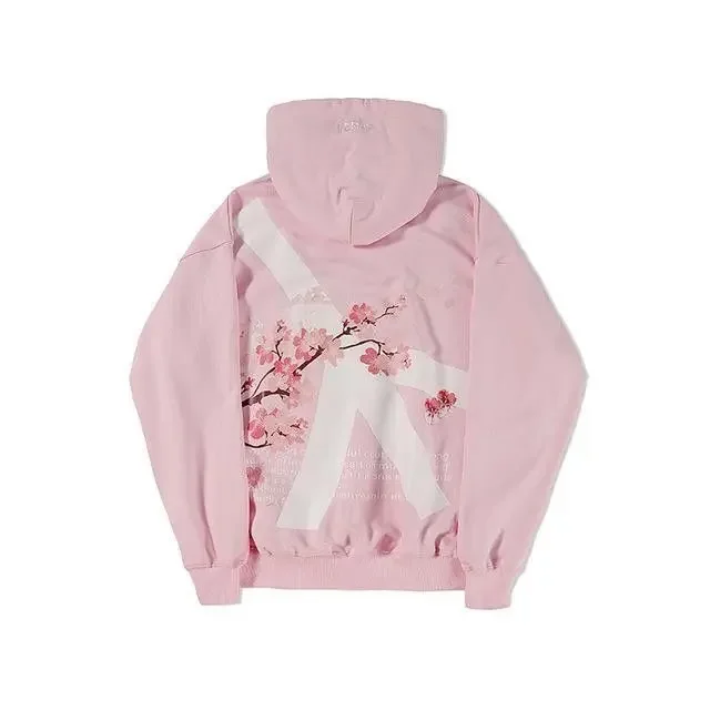 harajuku gothique sakura sweat à capuche y2k hommes femmes hip hop lettre broderie rétro sakura ample surdimensionné pull veste décontractée harajuku gothique sakura sweat à capuche y2k hommes femmes hip hop lettre broderie rétro sakura ample surdimensionné pull veste décontractée