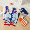 chaussettes amusantes et mignonnes à bout fendu pour femmes, chaussettes courtes imprimées de baleine de requin de dessin animé, douces, confortables et respirantes pour étudiants