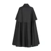 inui sajuna cosplay gothique médiéval fête punk robe cape avec chaîne costume militaire chevalier noir viking pirate pour halloween