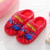 disney – pantoufles d'intérieur en coton pour parents et enfants, chaussures de sol antidérapantes, respirantes, chaudes, avec dessin animé, taille 24 39