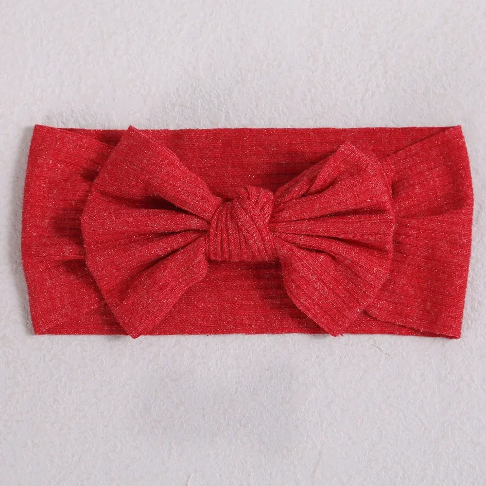 bandeau de sauna rouge pour bébés filles, accessoires pour cheveux, nœud solide, turban pour enfants bandeau de sauna rouge pour bébés filles, accessoires pour cheveux, nœud solide, turban pour enfants
