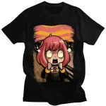 T-Shirt Estival et Esthétique Rétro pour Femme, Espion X, Famille Anya Forger, Graphique, Japonais, Harajuku T-Shirt Estival et Esthétique Rétro pour Femme, Espion X, Famille Anya Forger, Graphique, Japonais, Harajuku
