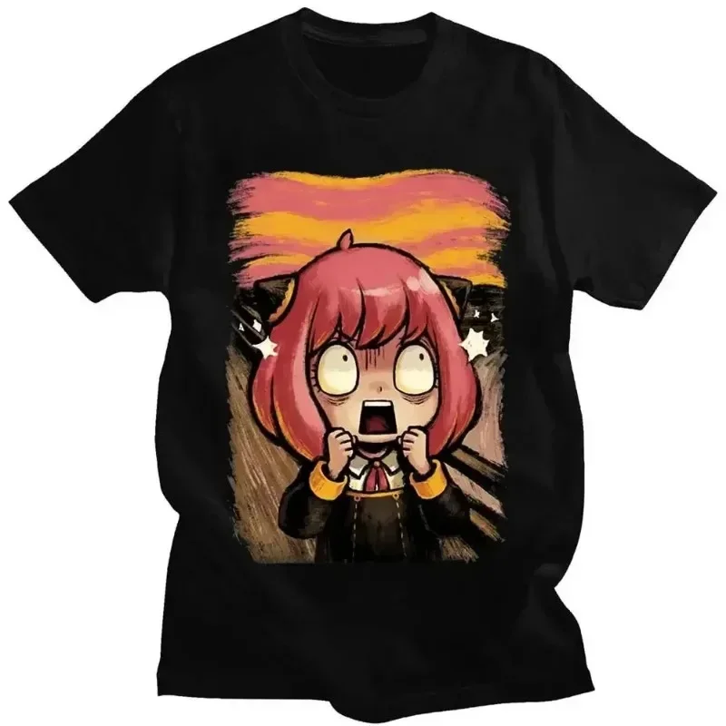 T-Shirt Estival et Esthétique Rétro pour Femme, Espion X, Famille Anya Forger, Graphique, Japonais, Harajuku T-Shirt Estival et Esthétique Rétro pour Femme, Espion X, Famille Anya Forger, Graphique, Japonais, Harajuku
