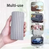 Éponge magique de nettoyage de poussière de voiture, nettoyeur de plinthes, plumeau, outil, plumeaux réutilisables pour le nettoyage des stores, évents