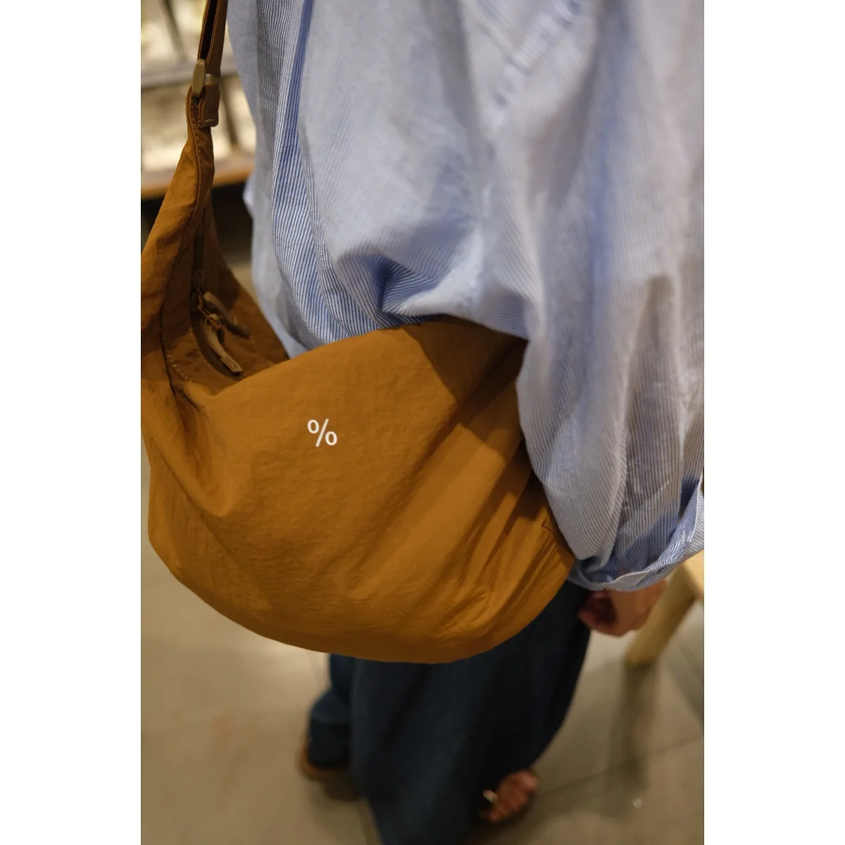 sac à bandoulière de grande capacité, style japonais, léger, polyvalent, décontracté, plein air, sport, sac à boulettes sac à bandoulière de grande capacité, style japonais, léger, polyvalent, décontracté, plein air, sport, sac à boulettes