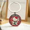 {summer2} porte clés chat serendipity japonais : 1/3/5 pièces maneki neko en alliage de zinc pour clés de voiture, décoration de sac, cadeau.