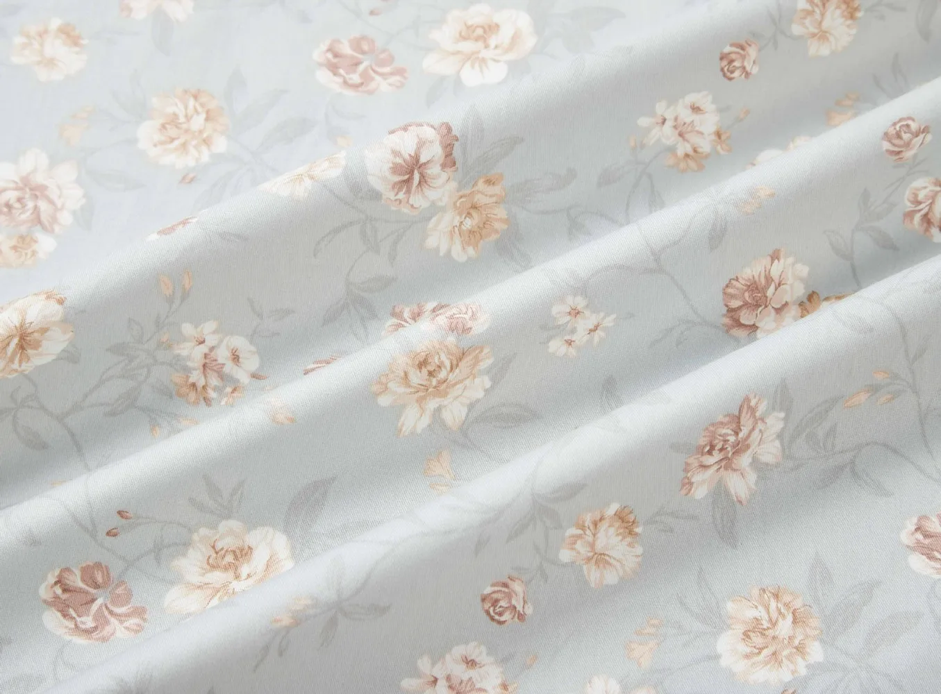 petit tissu sergé imprimé floral gris kaki 160x50cm, tissu à coudre en coton doux et durable 40s petit tissu sergé imprimé floral gris kaki 160x50cm, tissu à coudre en coton doux et durable 40s