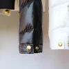 veste d'hiver courte coréenne haut de gamme pour femme, col montant, parka chaude, doudoune, manteau léger, extérieur, coupe vent, bouton d'oreiller
